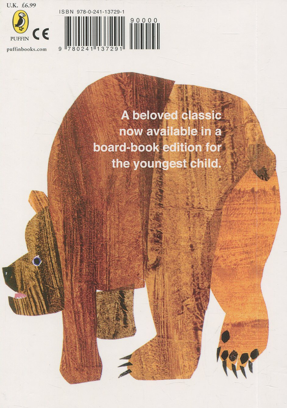 Паперова книга «Brown Bear, Brown Bear, What Do You See?», автор Ерік Карл - фото №1