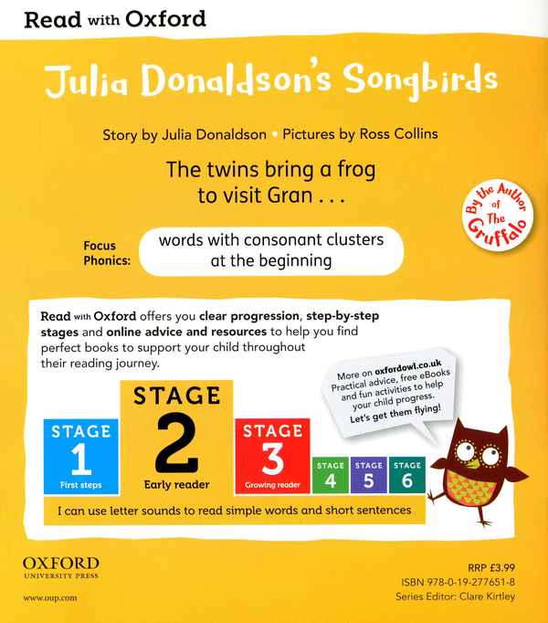 Бумажная книга «Julia Donaldson’s Songbirds Collection. Stage 1-4», автор Джулия Дональдсон - фото №1