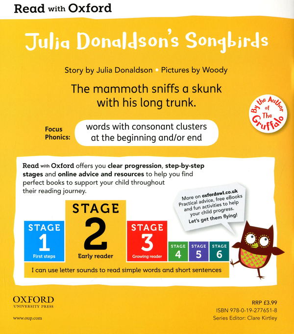 Бумажная книга «Julia Donaldson’s Songbirds Collection. Stage 1-4», автор Джулия Дональдсон - фото №1