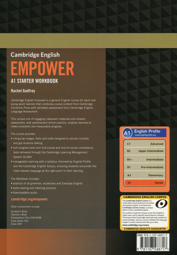 [object Object] «Cambridge English Empower A1. Starter Workbook », автор Рейчел Ґодфрі - фото №2 - мініатюра