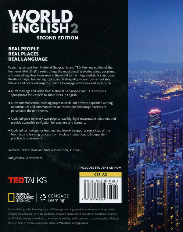 Паперова книга «World English 2: Student Book/Online Workbook Package (+ CD-ROM)», авторів Крістін Л. Йоханнсен, Ребекка Тарвер Чейз - фото №1