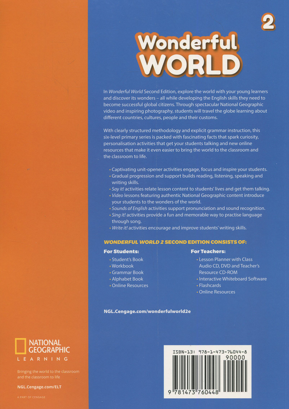 Бумажная книга «Wonderful World Second Edition 2 Student's Book» - фото №1