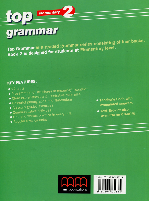 [object Object] «Top Grammar . Elementary 2. Teacher's Edition», автор Эстер Войджицки - фото №2 - миниатюра