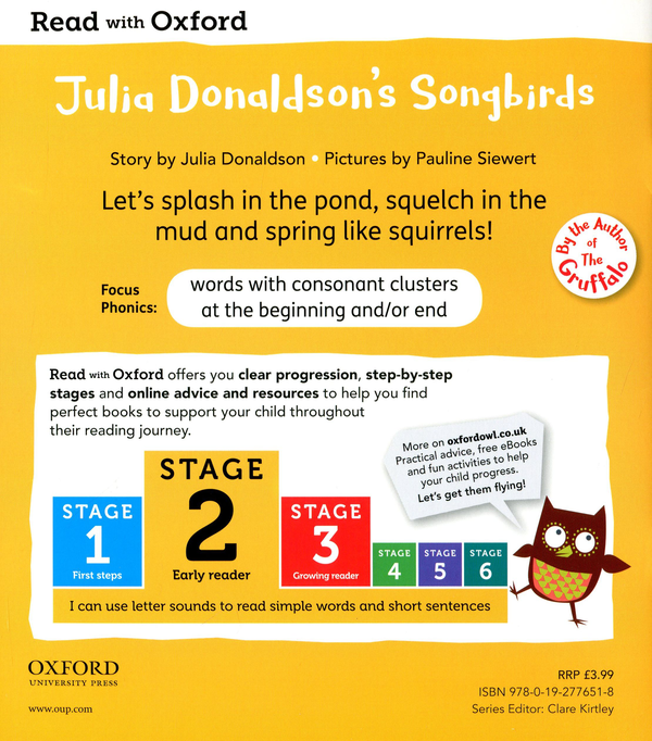 Бумажная книга «Julia Donaldson’s Songbirds Collection. Stage 1-4», автор Джулия Дональдсон - фото №1