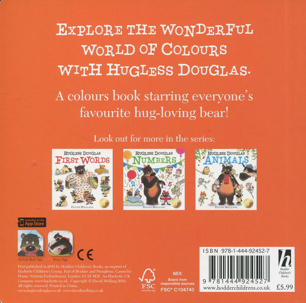 Бумажная книга «Hugless Douglas Colours», автор Дэвид Меллинг - фото №1