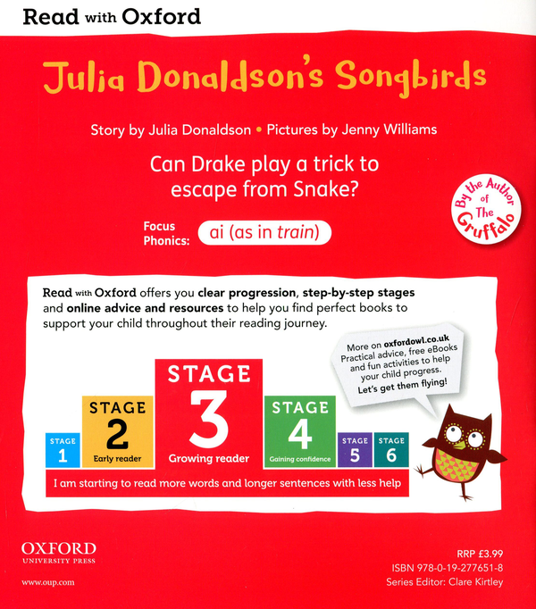 Бумажная книга «Julia Donaldson’s Songbirds Collection. Stage 1-4», автор Джулия Дональдсон - фото №1