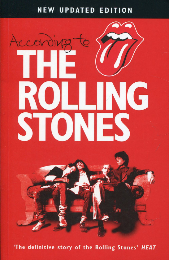 Паперова книга «According to the Rolling Stones», авторів Кіт Річардс, Чарлі Уоттс, Ронні Вуд, Мік Джаггер - фото №1