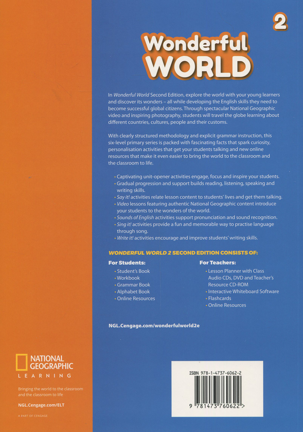 Бумажная книга «Wonderful World Second Edition 2 Workbook» - фото №1