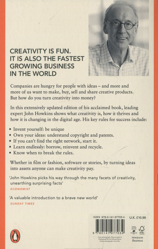 Паперова книга «The Creative Economy: How People Make Money From Ideas», автор Джон Хокінс - фото №1
