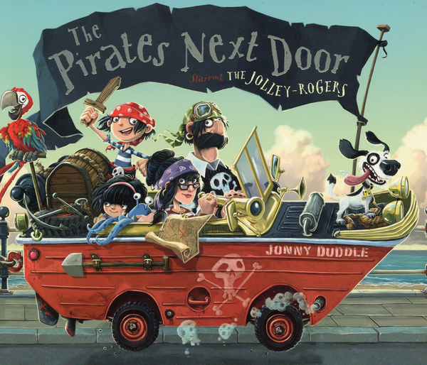 Паперова книга «The Pirates Next Door», автор Джонні Дудл - фото №1