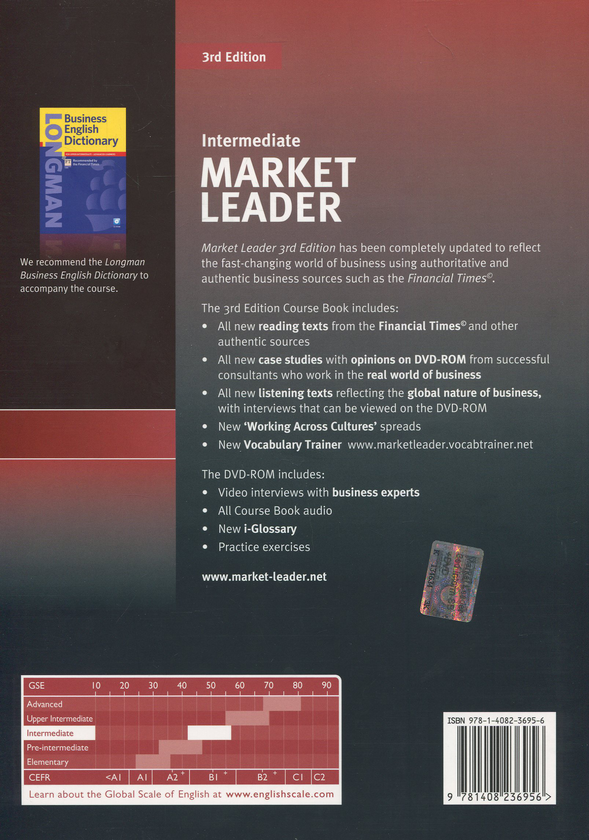 [object Object] «Market Leader Intermediate Coursebook (+ DVD)», авторів Девід Коттон, Сімон Кент, Девід Фолві - фото №2 - мініатюра