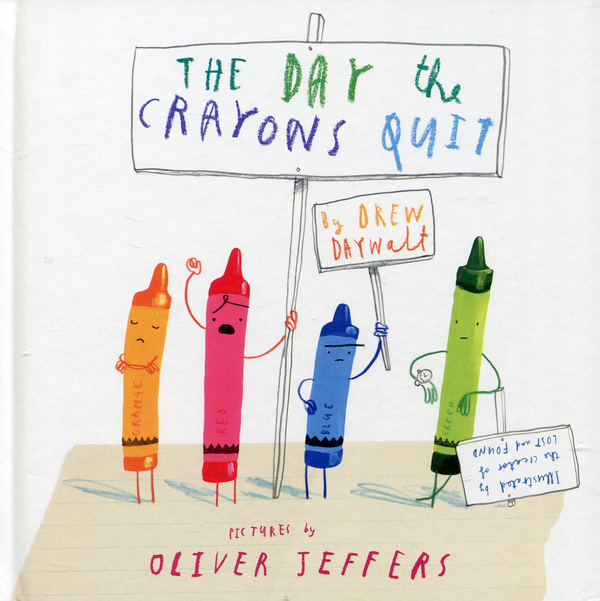 Паперова книга «The Day the Crayons Quit», автор Дрю Дейуолт - фото №1