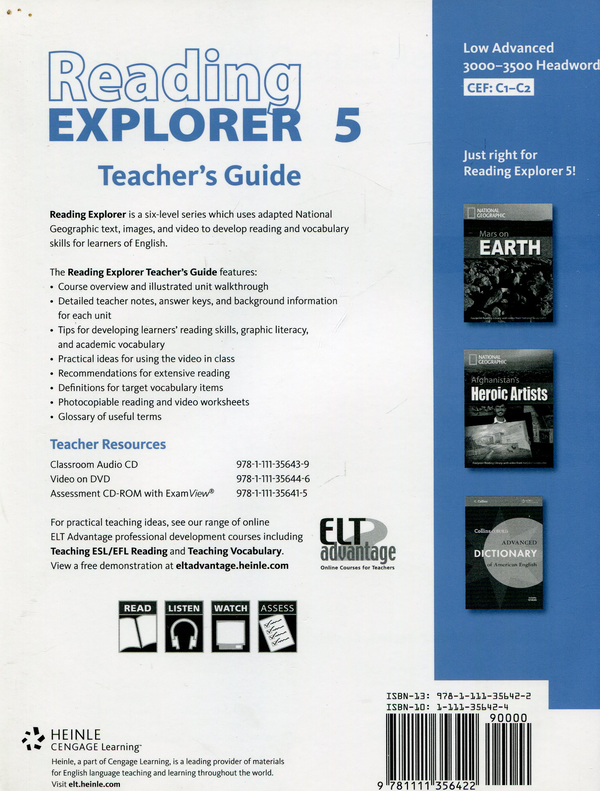Паперова книга «Reading Explorer 5: Teacher's Guide», автор Ненсі Хаблей - фото №1