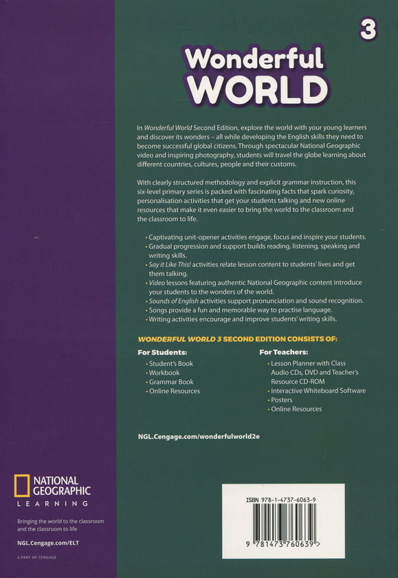Бумажная книга «Wonderful World Second Edition 3 Workbook» - фото №1