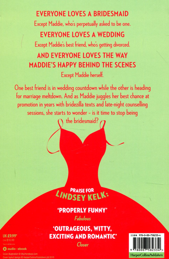 Бумажная книга «Always the Bridesmaid», автор Линдси Келк - фото №1