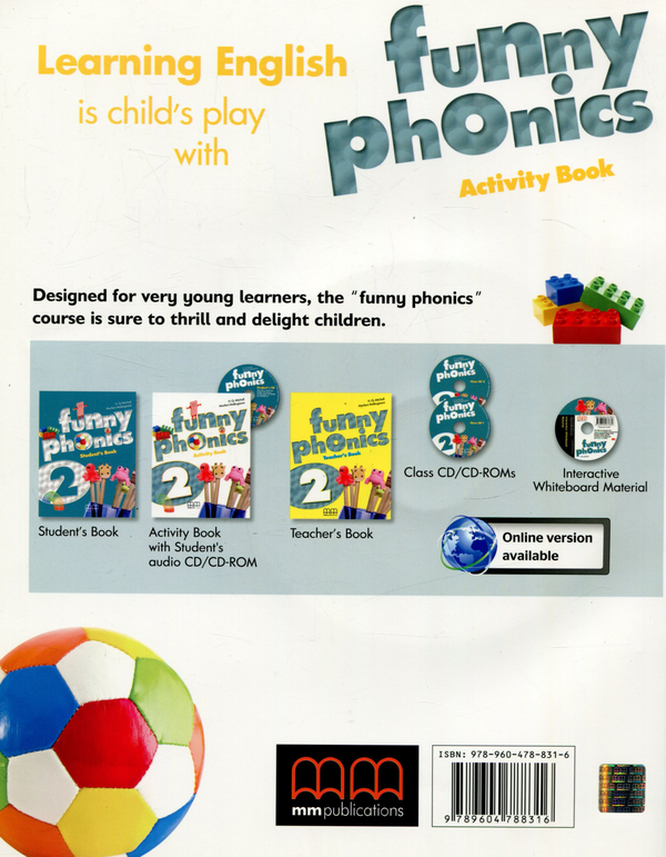[object Object] «Funny Phonics 2. Activity Book (+ CD)», авторов Эстер Войджицки, Марилени Малкогианни - фото №2 - миниатюра
