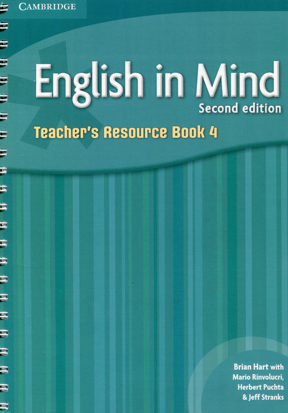 [object Object] «English in Mind. Teacher's Resource Book 4. Second Edition», авторів Джефф Стренкс, Брайан Харт, Герберт Пухта, Маріо Рінволукрі - фото №1