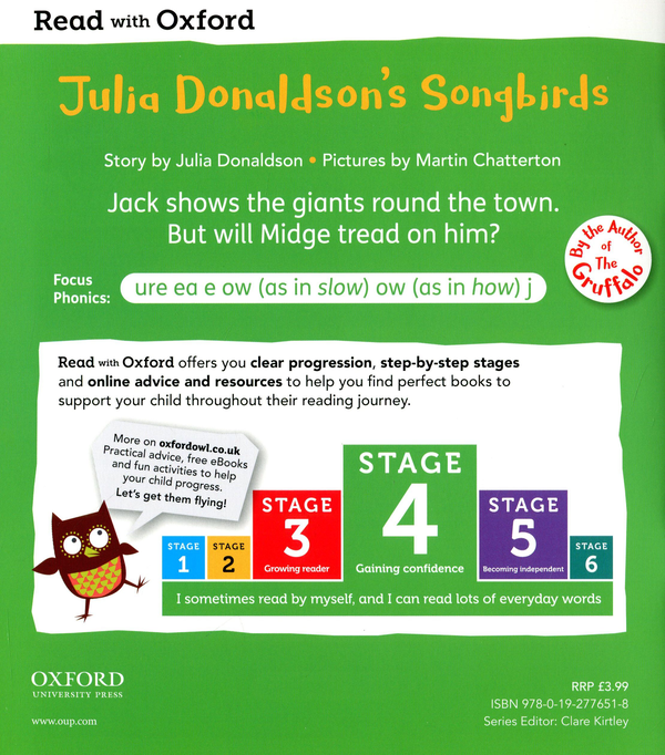 Бумажная книга «Julia Donaldson’s Songbirds Collection. Stage 1-4», автор Джулия Дональдсон - фото №1
