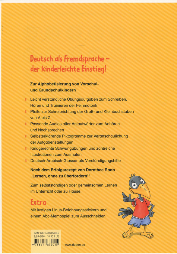Паперова книга «Einfach Deutsch lernen - Das Abc - Deutsch als Fremdsprache (+ online Audio)», автор Дороті Рааб - фото №1