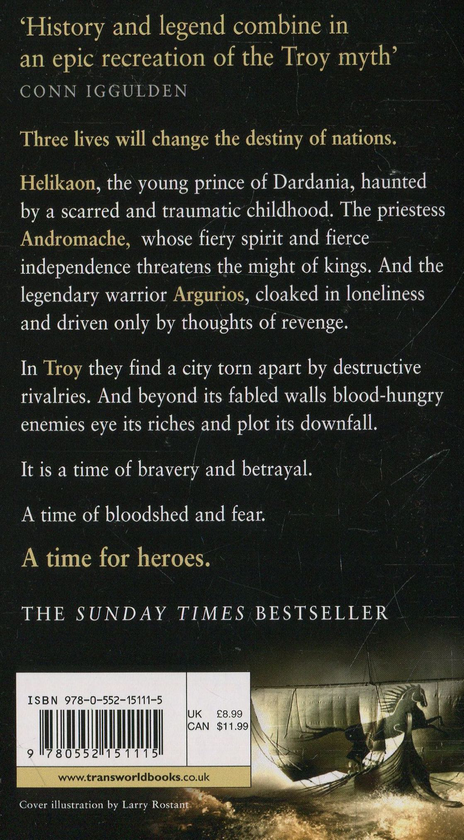 Бумажная книга «Troy: Lord Of The Silver Bow», автор Дэвид Геммел - фото №1