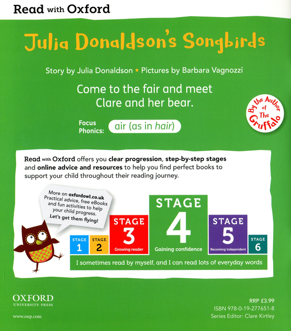 Бумажная книга «Julia Donaldson’s Songbirds Collection. Stage 1-4», автор Джулия Дональдсон - фото №1