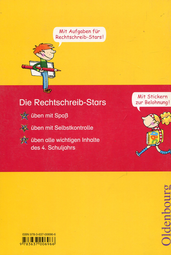 Бумажная книга «Rechtschreib-Stars 4» - фото №1