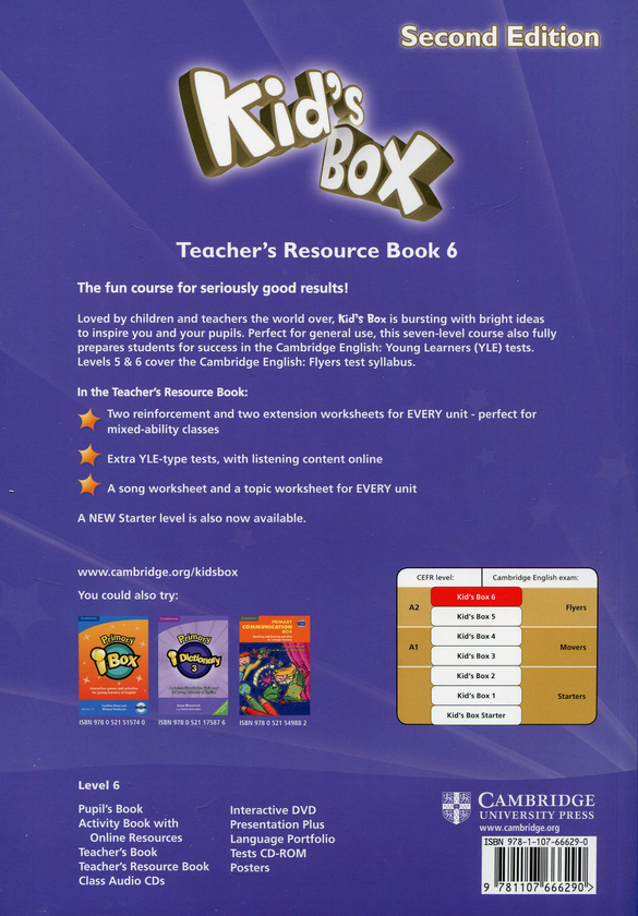 [object Object] «Kid's Box 6. Teacher's Resource Book with Online Audio. Second edition», авторів Керолайн Ніксон, Майкл Томлінсон, Кейт Корі-Райт - фото №2 - мініатюра