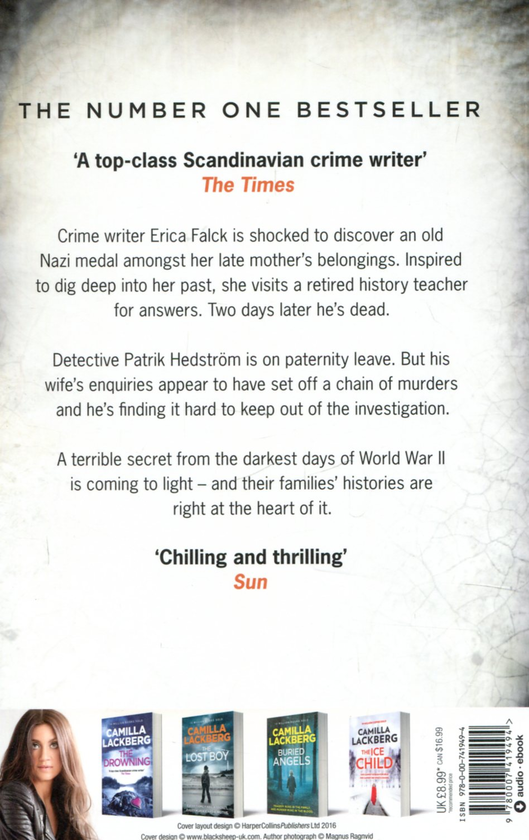 Паперова книга «The Hidden Child», автор Камілла Лекберг - фото №1