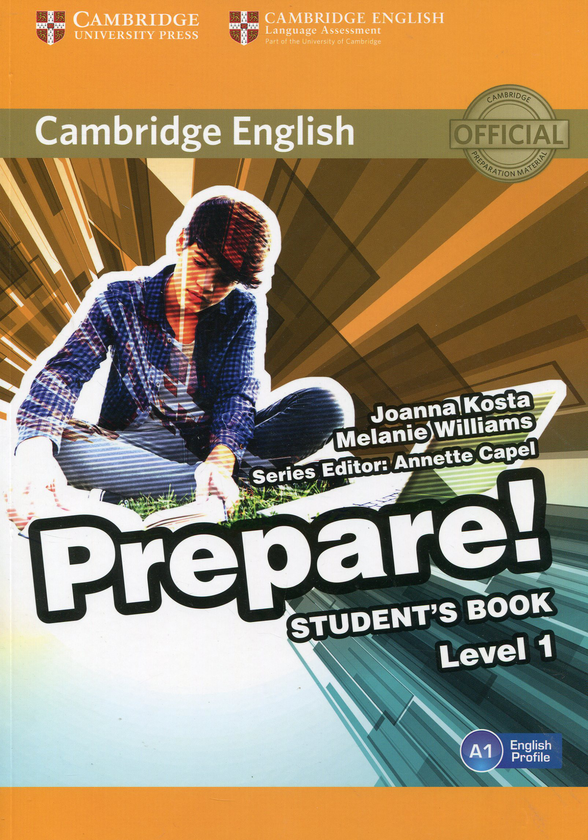 Паперова книга «Cambridge English Prepare! Level 1. Student's Book», авторів Джоанна Коста, Мелані Вільямс - фото №1