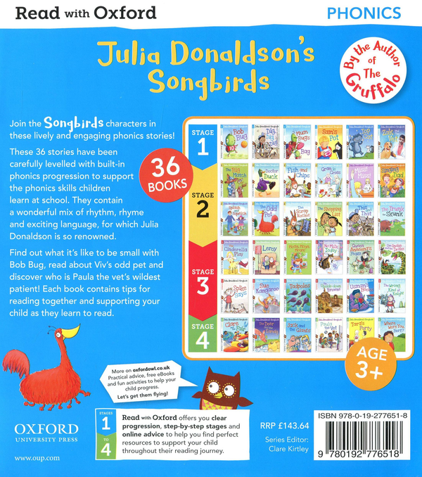 Бумажная книга «Julia Donaldson’s Songbirds Collection. Stage 1-4», автор Джулия Дональдсон - фото №1