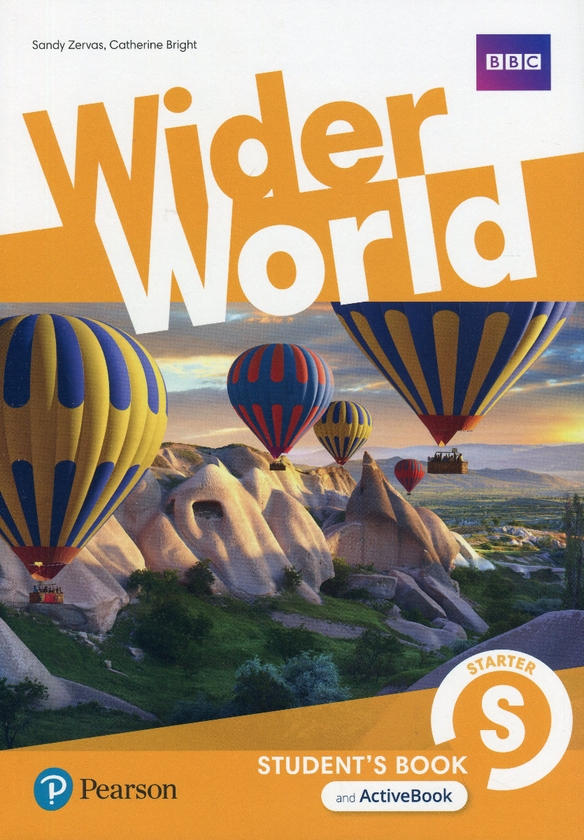 [object Object] «Wider World Starter Student's Book with Active Book», авторів Сенді Зервас, Кетрін Брайт - фото №1