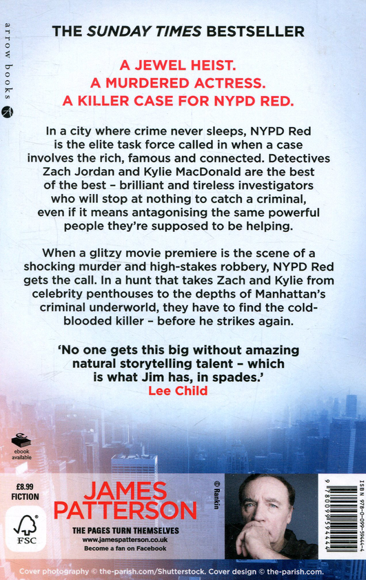 Бумажная книга «NYPD Red 4», авторов Джеймс Паттерсон, Маршалл Кэрп - фото №1