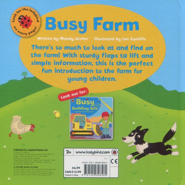 Бумажная книга «Busy Farm» - фото №1