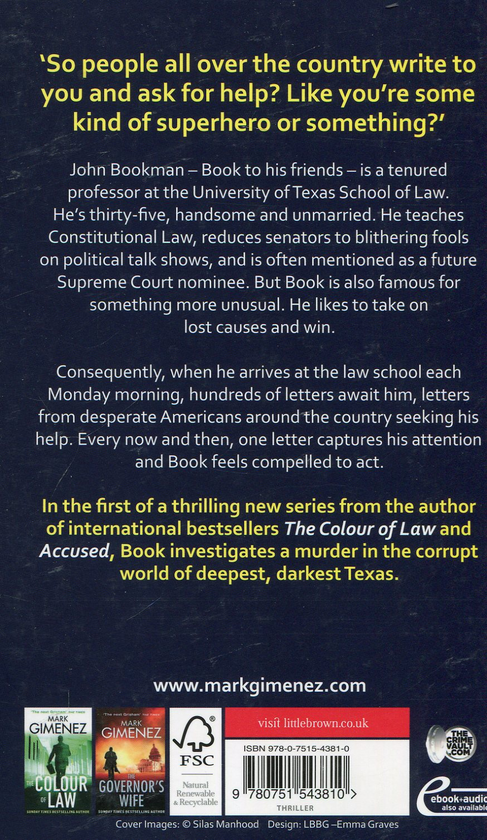Паперова книга «Con Law», автор Марк Хименес - фото №1