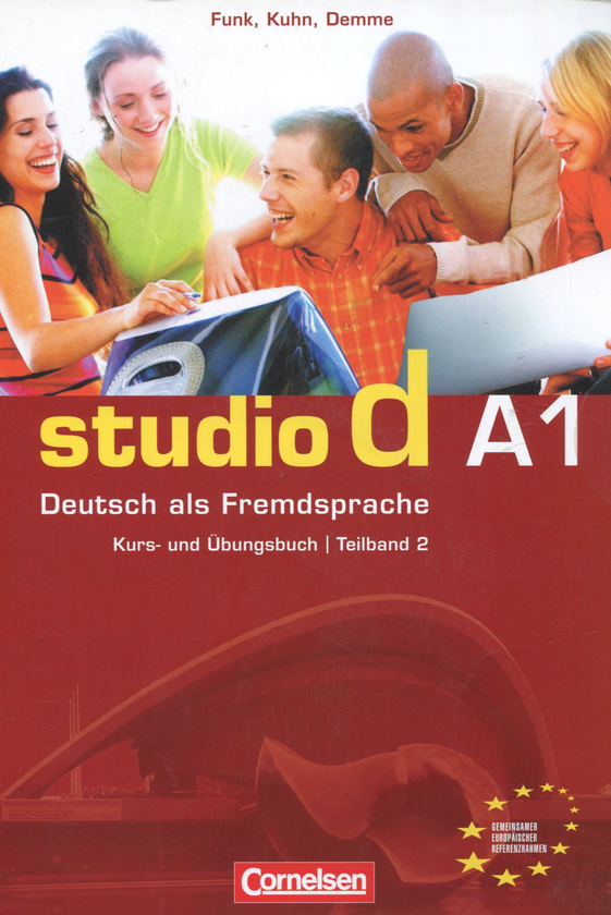 Паперова книга «Studio d A1. Deutsch als Fremdsprache. Kurs- und Ubungsbuch. Teilband 2 (+ CD)», авторів Герман Функ, Кристина Кун, Сілке Демме - фото №1