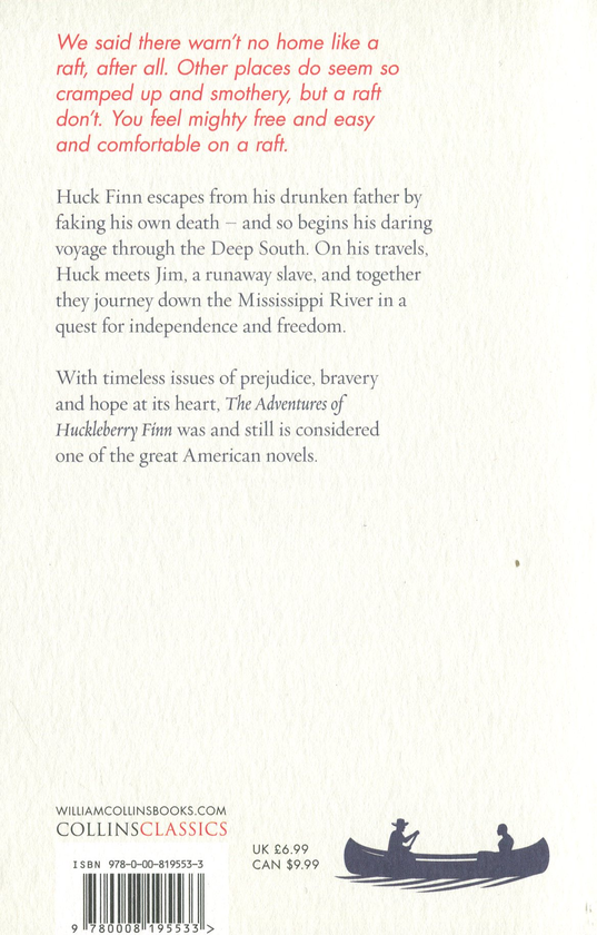 Бумажная книга «The Adventures Of Huckleberry Finn», автор Марк Твен - фото №1