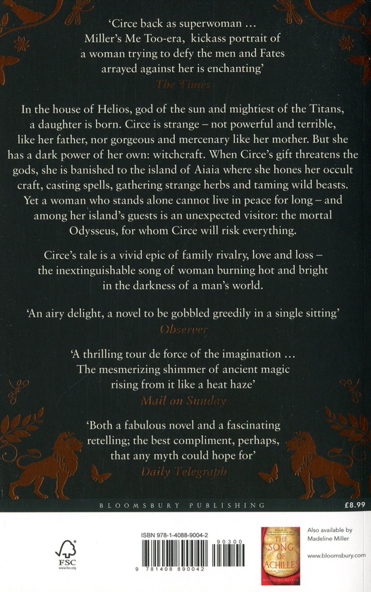 Бумажная книга «The Song of Achilles + Circe (комплект із 2-х книг)», автор Мадлен Миллер - фото №1