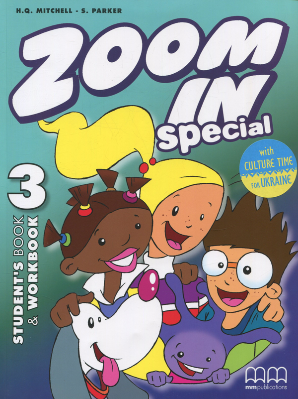 [object Object] «Zoom in 3 Special. Student's Book & Workbook (+ CD-ROM, Culture time for Ukraine)», авторів Естер Войджицкі, С. Паркер - фото №1