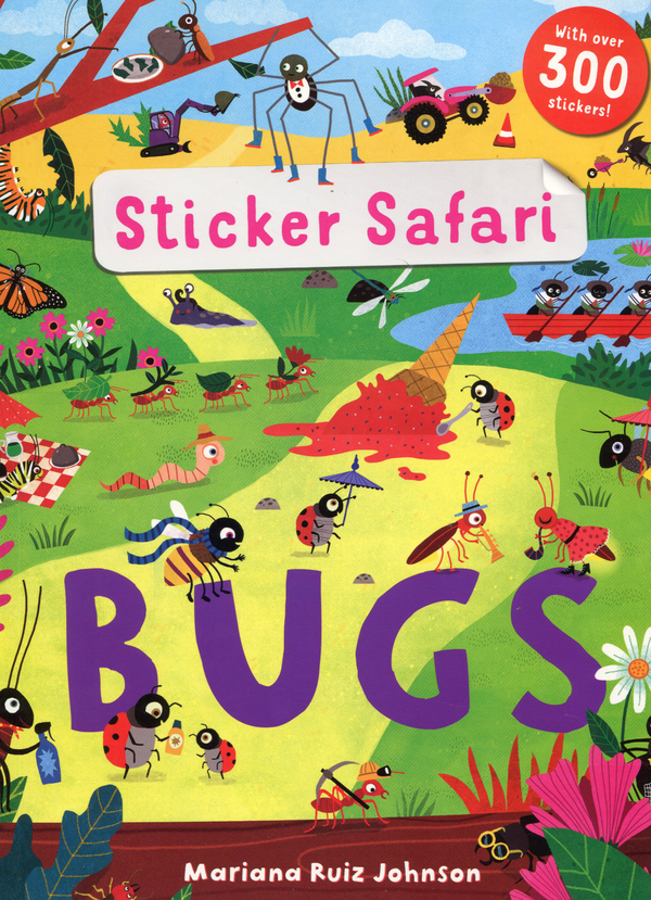 Бумажная книга «Sticker Safari. Bugs», автор Мэнди Арчер - фото №1