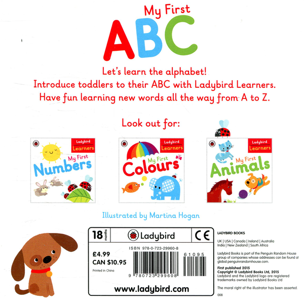Паперова книга «My First ABC» - фото №1