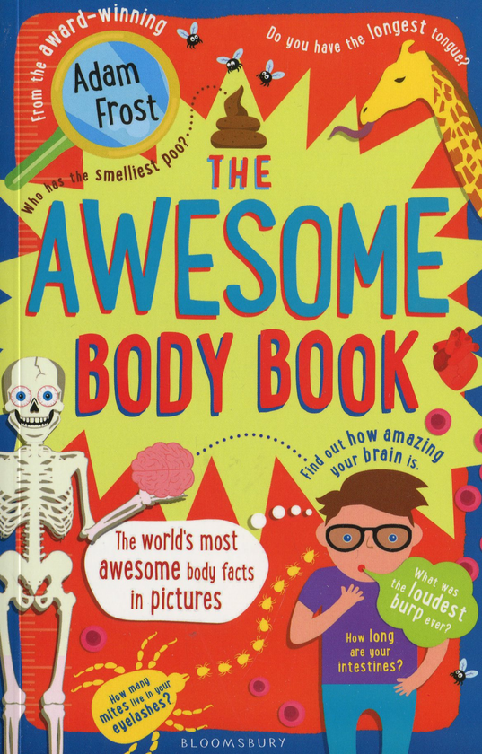 Бумажная книга «The Awesome Body Book», автор Адам Фрост - фото №1