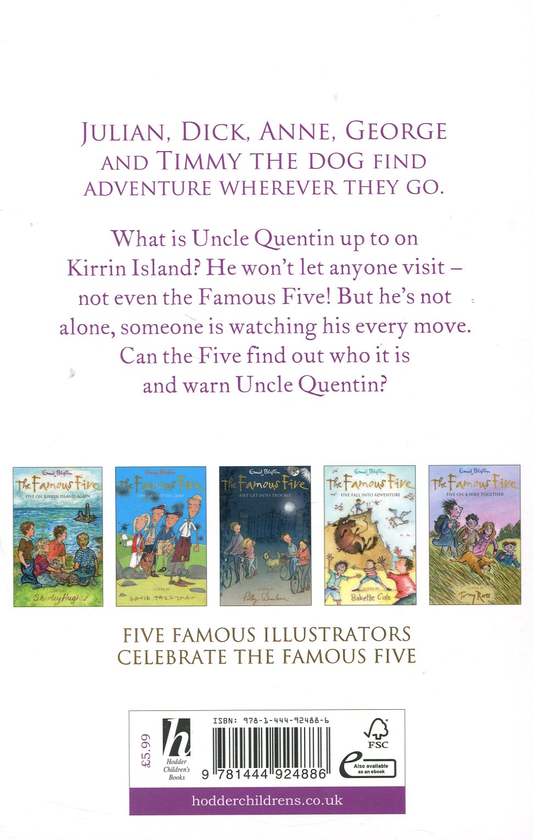 Бумажная книга «Five on Kirrin Island Again», автор Энид Блайтон - фото №1