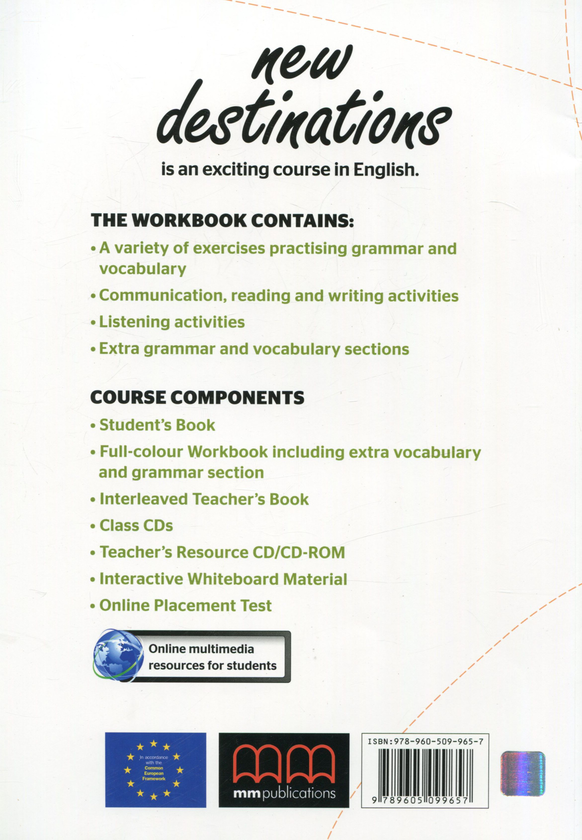 [object Object] «New Destinations. Elementary A1. Workbook», авторов Эстер Войджицки, Марилени Малкогианни - фото №2 - миниатюра