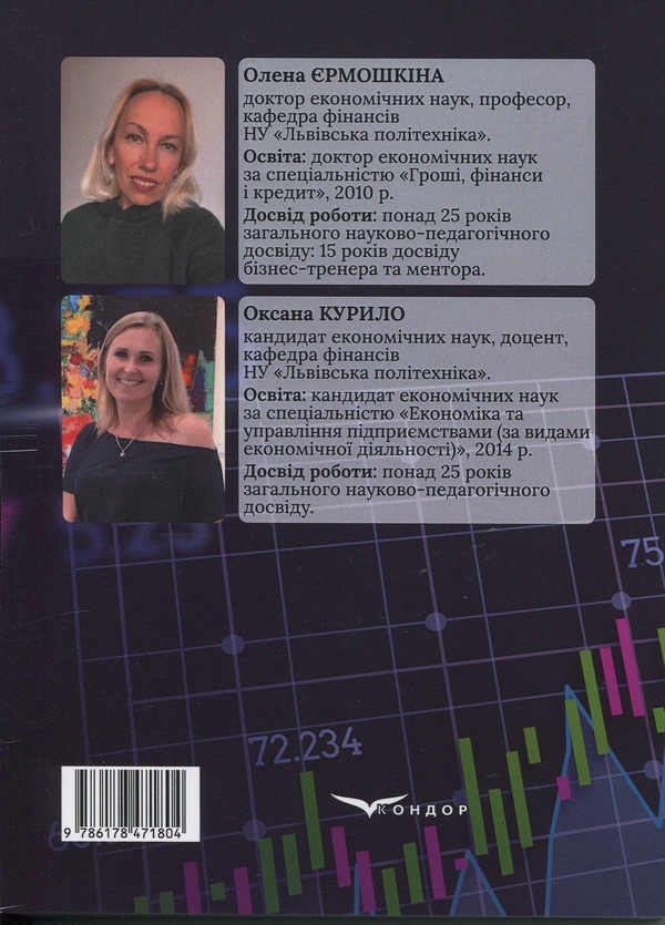 Бумажная книга «Фінансова економіка», авторов Елена Ермошкина, Оксана Курило - фото №1