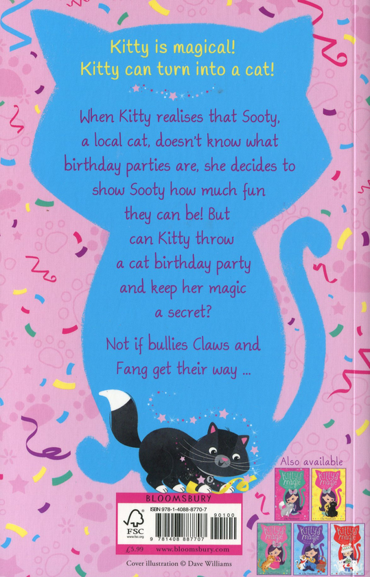 Паперова книга «Sooty the Birthday Cat», автор Елла Мунхарт - фото №1