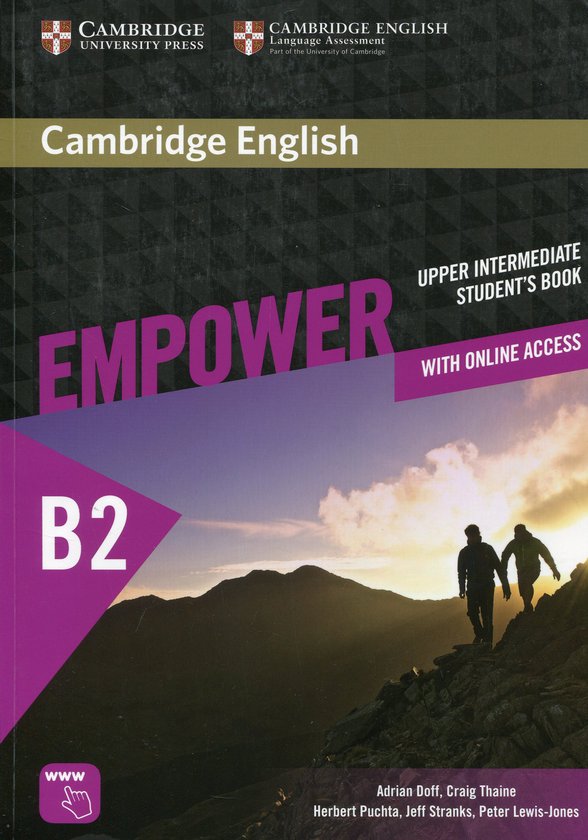 [object Object] «Cambridge English Empower B2 Upper-Intermediate. Student's Book», авторів Едріан Дофф, Крейг Тайн - фото №1