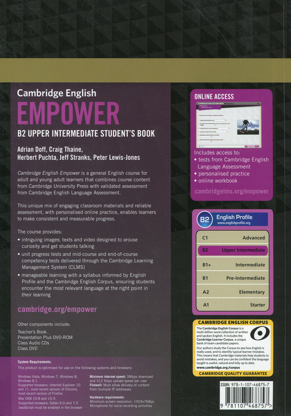 [object Object] «Cambridge English Empower B2 Upper-Intermediate. Student's Book», авторів Едріан Дофф, Крейг Тайн - фото №2 - мініатюра