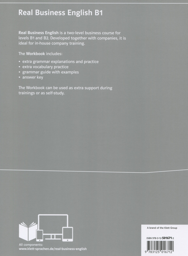 Бумажная книга «Real Business English B1. Workbook» - фото №1