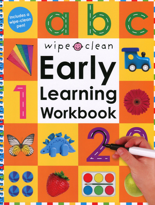 Паперова книга «Wipe Clean Early Learning Workbook» - фото №1