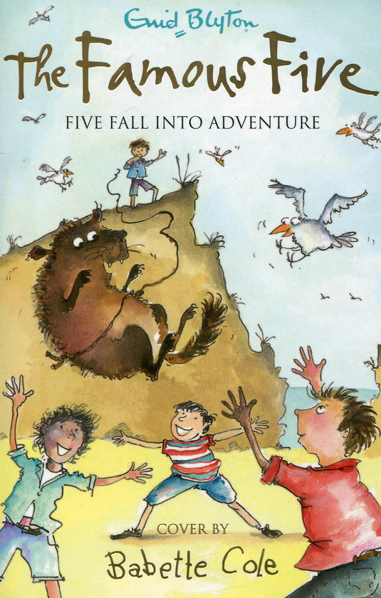 Паперова книга «Five Fall into Adventure», автор Інід Блайтон - фото №1